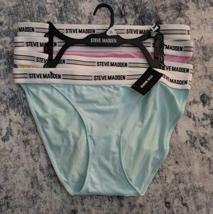 NWT 4 Pairs Steve Madden Ultrasoft String Bikini Underwear Panties Size XL